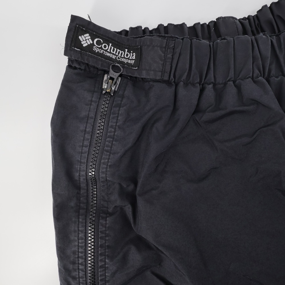 Columbia Full Zip Snow Pants Black Mens XL Inseam 32"